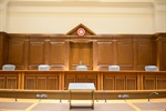 The Judges’ Bench (View from the Bar Table) (Photograph Courtesy of Mr. Lau Chi Chuen)